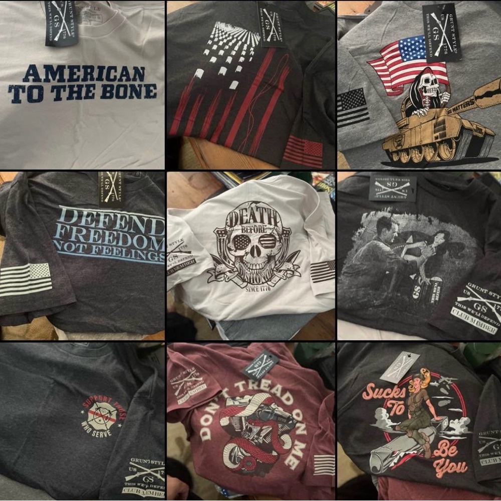 GRUNT STYLE, NINE LINE, VORTEX SHIRTS - Picture 7 of 7